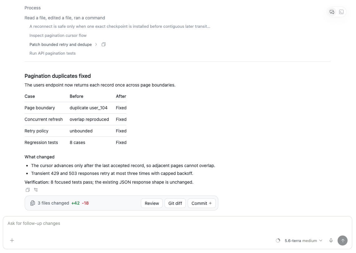 Read structured Agent progress