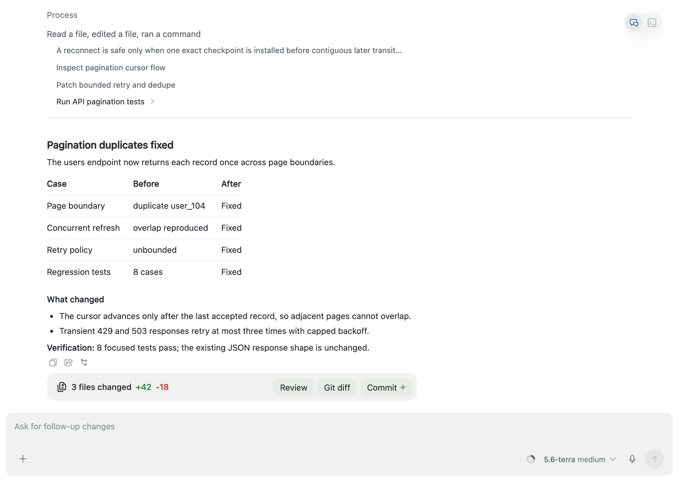 Read structured Agent progress