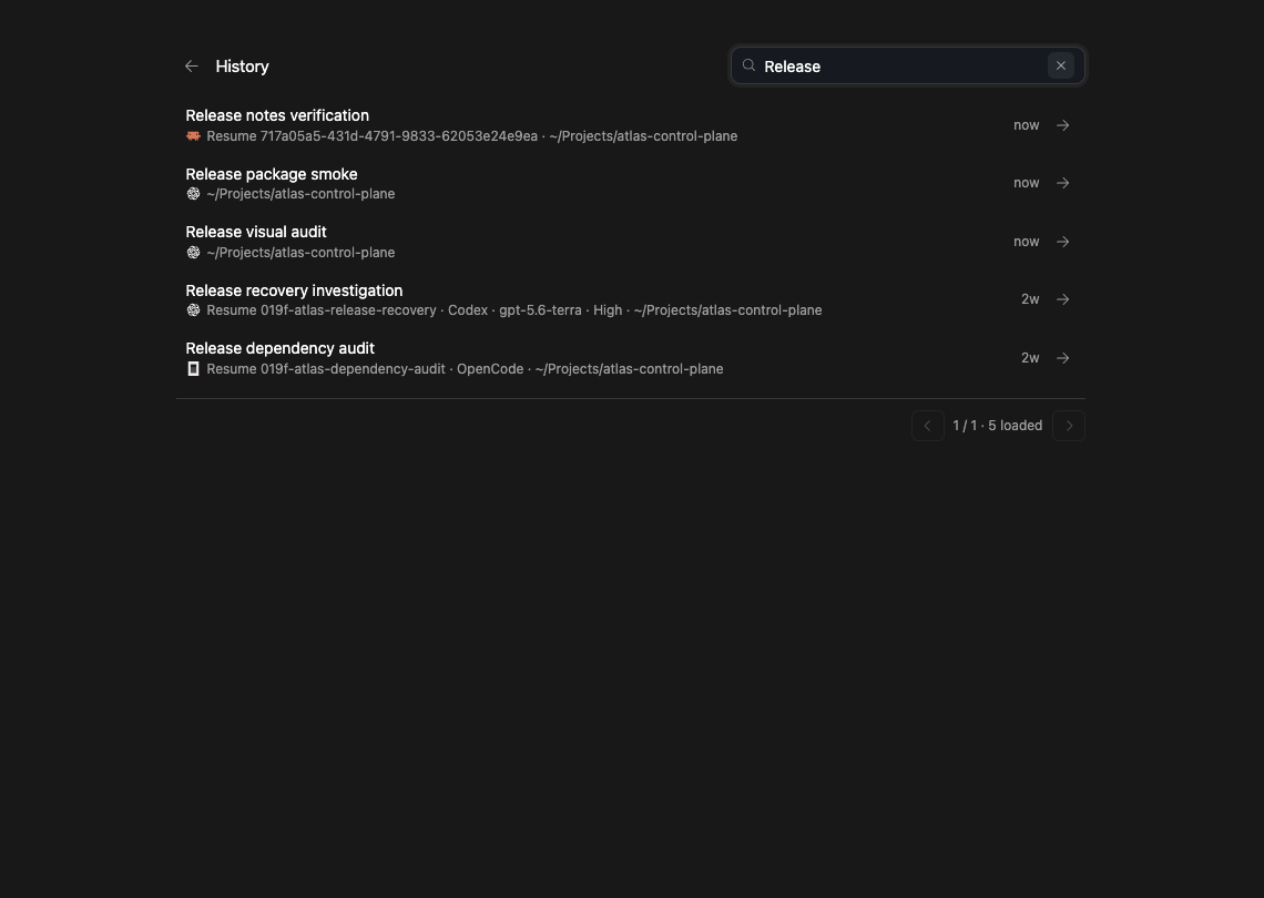 Search History