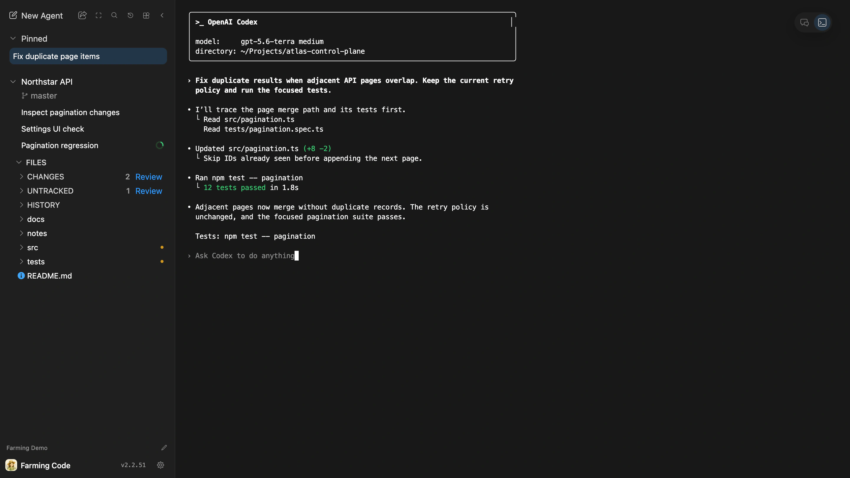 Terminal Session